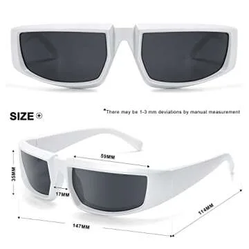 VANLINKER Cool Wrap Around Sunglasses for Stylish Protection