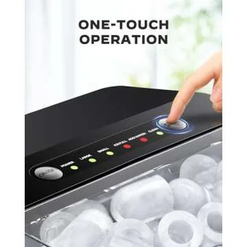 Silonn Portable Ice Maker - Quick Ice Production & Easy Clean