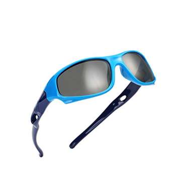 Polarized Kids Sunglasses for Ages 3-10 - AZorb