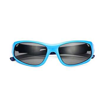 Polarized Kids Sunglasses for Ages 3-10 - AZorb
