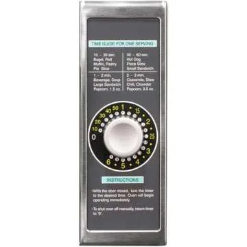 Sharp R-21LCFS Medium-Duty Commercial Microwave Oven with Dial Timer, Stainless Steel, 1000-Watts, 120-Volts, One Size