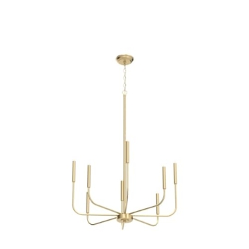 Elegant KSANA Gold Chandelier for Dining and Living Rooms