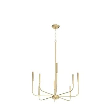 Elegant KSANA Gold Chandelier for Dining and Living Rooms