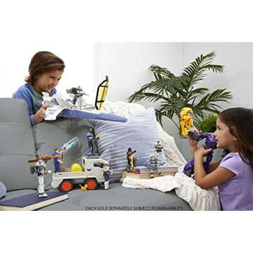 Mattel Disney and Pixar Lightyear Jumpsuit Buzz Lightyear Action Figure, 12 Points of Articulation &...