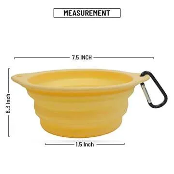 Collapsible Dog Water Bowls - Durable and Portable