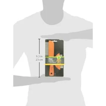 Oster Tug-Free Tools Dog Comb Set with Dog Grooming Comb and Flea Comb (078279-007-000)