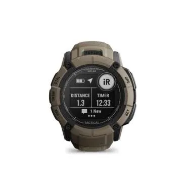Garmin Instinct 2X Solar Tactical GPS Smartwatch