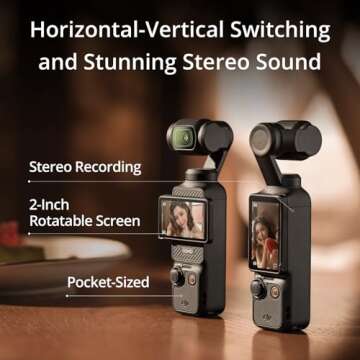DJI Osmo Pocket 3 Vlogging Camera with 4K Video Quality