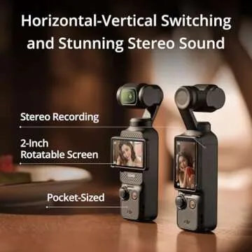 DJI Osmo Pocket 3 Vlogging Camera with 4K Video Quality