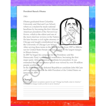 Discovering African American History Coloring Books