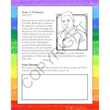Discovering African American History Coloring Books
