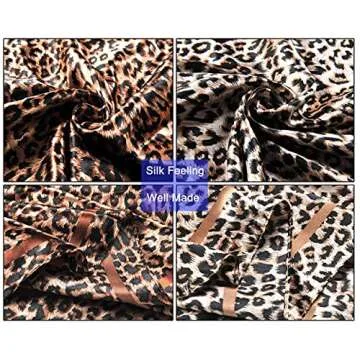 woogwin Satin Silk Hair Scarves - Stylish & Versatile
