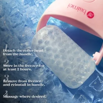 Ice Roller & Gua Sha Facial Tool Set for Women