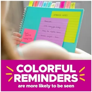 Post-it Super Sticky Notes 3x3 in 5 Pads Playful Primaries