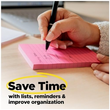 Post-it Super Sticky Notes 3x3 in 5 Pads Playful Primaries