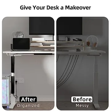 YECAYE Under Desk Cable Management Kit - 6X15.7in