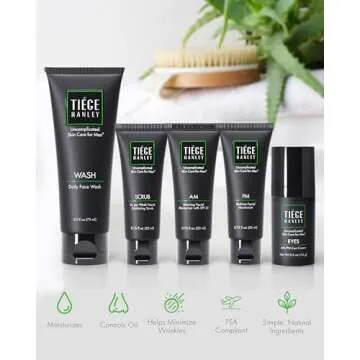 Tiege Hanley Men’s Skin Care Set - Advanced Routine Kit for Men
