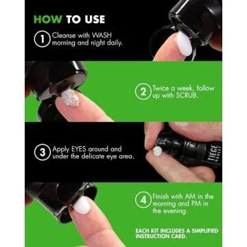 Tiege Hanley Men’s Skin Care Set - Advanced Routine Kit for Men