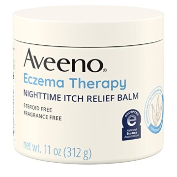 Aveeno Nighttime Eczema Balm with Oatmeal, 11 FL OZ