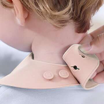 GODR7OY Silicone Baby Bibs - BPA Free & Adjustable