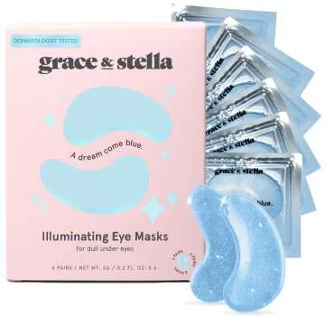 Grace & Stella Under Eye Mask - Reduce Puffiness & Dark Circles
