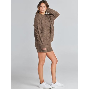 ANRABESS Women Cozy Loungewear Set for Fall Fashion