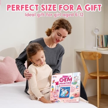 Klever Kits Gem Painting Kit for Kids Ages 6-12