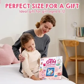 Klever Kits Gem Painting Kit for Kids Ages 6-12