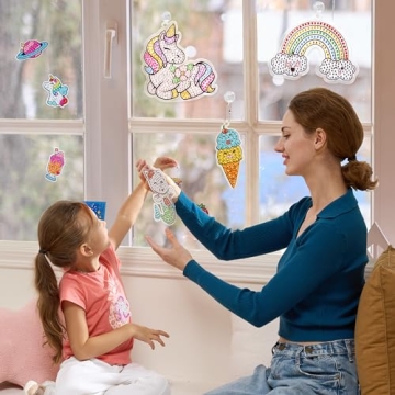 Klever Kits Gem Painting Kit for Kids Ages 6-12