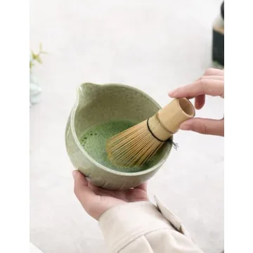 TANG PIN Matcha Set - 15 Oz Bowl with Whisk & Scoop