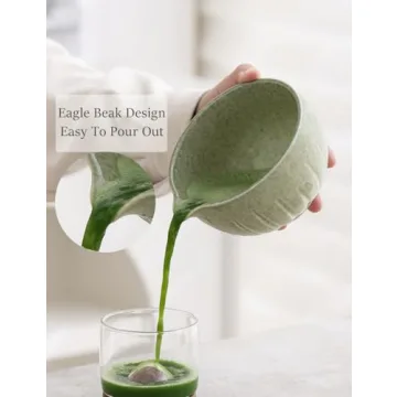 TANG PIN Matcha Set - 15 Oz Bowl with Whisk & Scoop