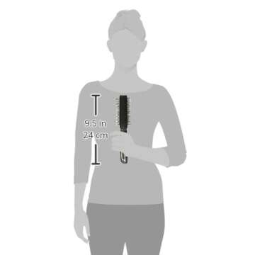 Revlon Essentials Frizz Tamer Round Brush for Perfect Hair