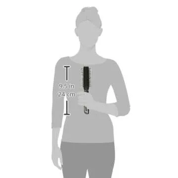 Revlon Essentials Frizz Tamer Round Brush for Perfect Hair