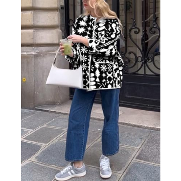 Elegant Yimoon Quilted Floral Puffer Jacket for Women