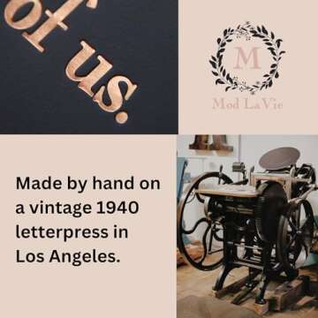 Story Of Us Journal Couples Scrapbook 8.5x8.5 Embossed Gold Foil