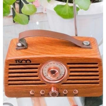اسپیکر رادیویی طرح چوب با کیفیت صدا عالی
