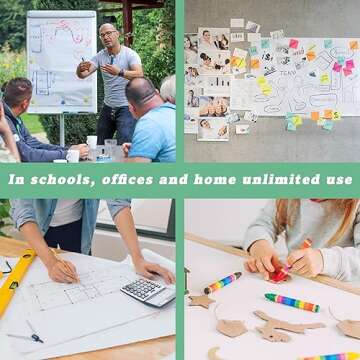 Wrapping Paper, Craft Paper, White Kraft Paper Roll 17.8"x 100ft for Gift Wrapping, Floor Covering, Bulletin Board, Arts Crafts, Bouquet Flower, Table Runner, Poster, Packing Paper for Moving Supplies