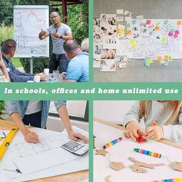 Wrapping Paper, Craft Paper, White Kraft Paper Roll 17.8"x 100ft for Gift Wrapping, Floor Covering, Bulletin Board, Arts Crafts, Bouquet Flower, Table Runner, Poster, Packing Paper for Moving Supplies