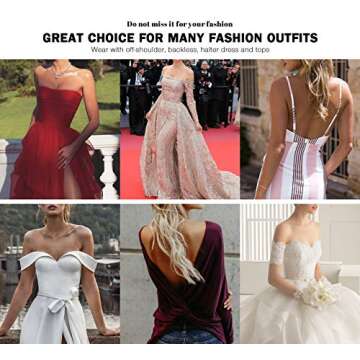 HANSCA Backless Strapless Push Up Bra for Women