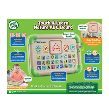 LeapFrog Touch and Learn Nature ABC Board for Kids