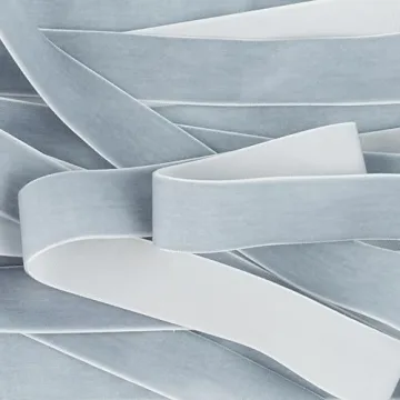 DINDOSAL Dusty Blue Velvet Ribbon for Crafting and Decorations