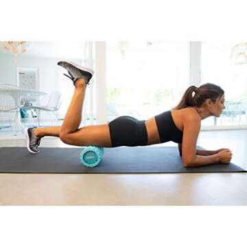 Gimme 10 Premium Foam Roller – Compact High-Density Foam Roller for Deep Tissue Relief, Physical Therapy, and Fitness Recovery