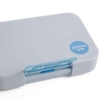 gimmiebox leakproof children lunch box bento box for kids gimmieone (blue)