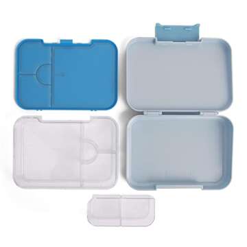 gimmiebox leakproof children lunch box bento box for kids gimmieone (blue)