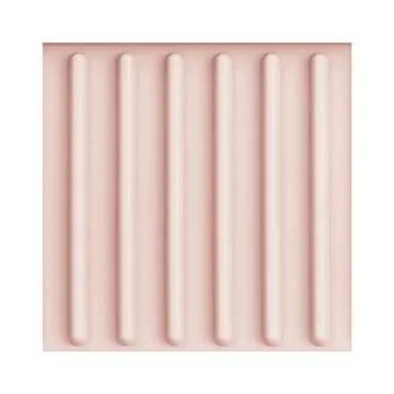 mDesign Durable Silicone Kitchen Sink Storage Organizer Tray - Holder for Sponges, Soap, Scrubbers - Ribbed Base, Quick Drying, Waterproof, Non-Slip - Linelle Collection - Light Pink