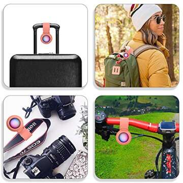 DamonLight AirTag Holder Durable Case for Kids Pets