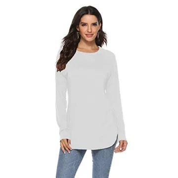 Chic Newchoice Women’s Flattering Long Sleeve Tunic Top
