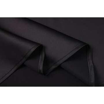 Trendy Keasmto Black Midi Skirt for Women - Elegant Style