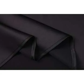 Trendy Keasmto Black Midi Skirt for Women - Elegant Style