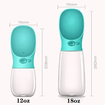 M&MKPET Dog Water Bottle for Hiking & Travel